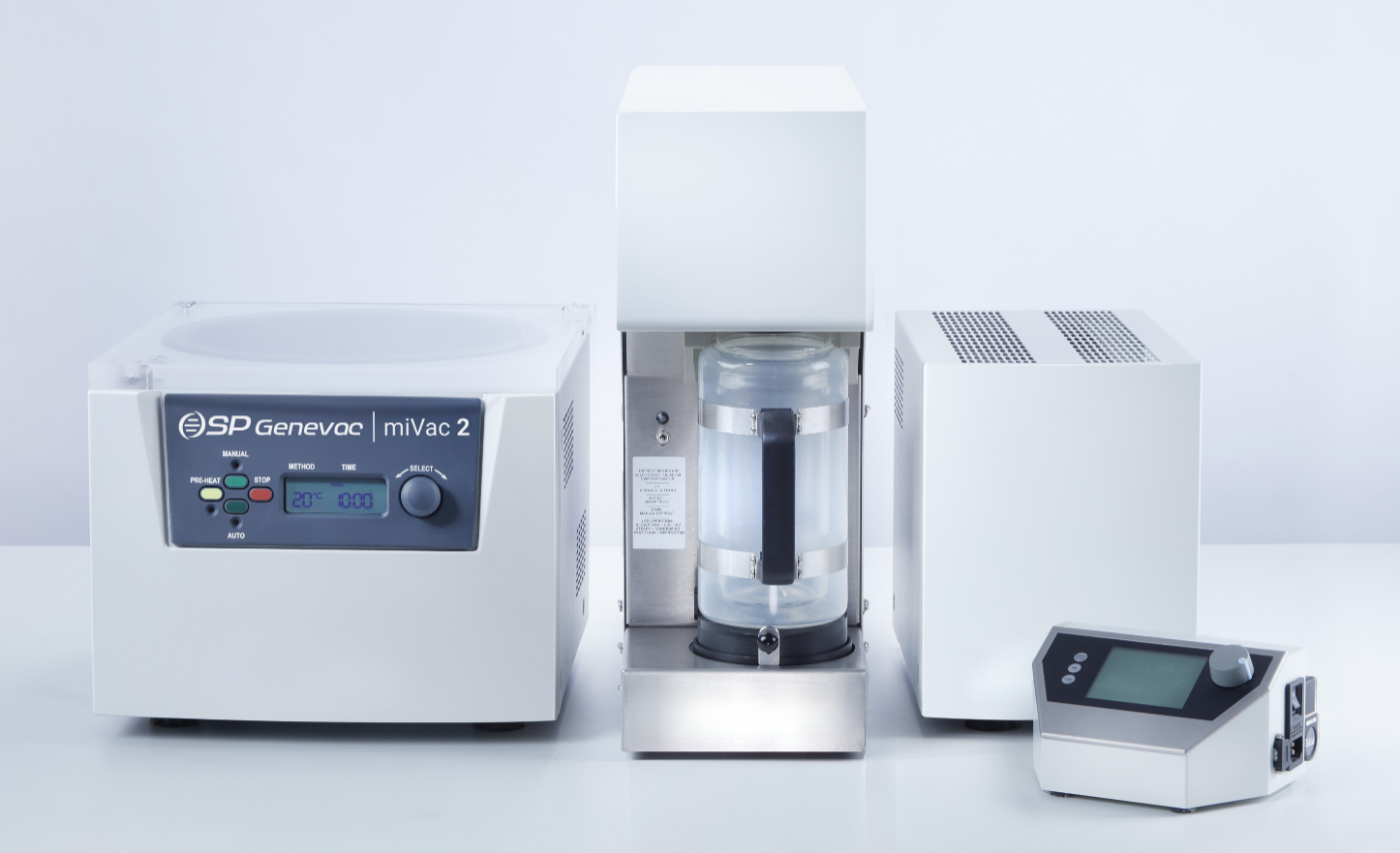 SP Genevac miVac 2 modular concentrator range