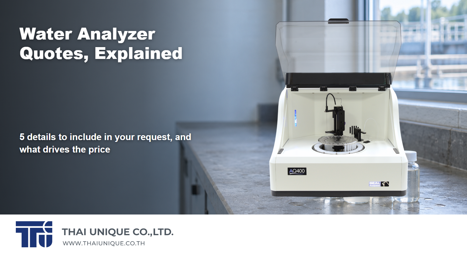 Requesting a Quote for an Automated Water Analyzer: What to Provide and Why Prices Differ