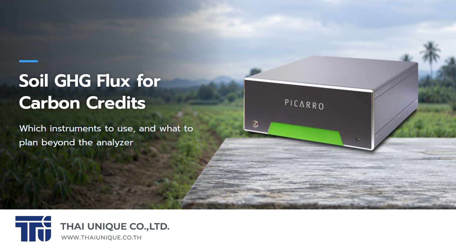 Measuring Soil Greenhouse Gases for Agricultural Carbon Credits: Which Instruments Do You Need?